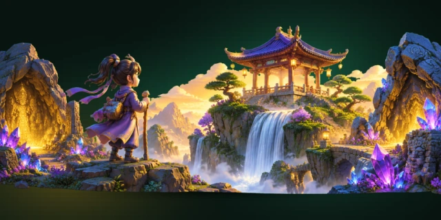 江山美景画